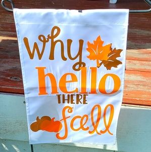 Fall Garden Flags